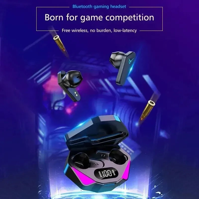 New Gaming Wireless Headphone Bluetooth Earphone audífonos bluetooth inalámbrico freeshippings items ear buds for xiaomi huawei