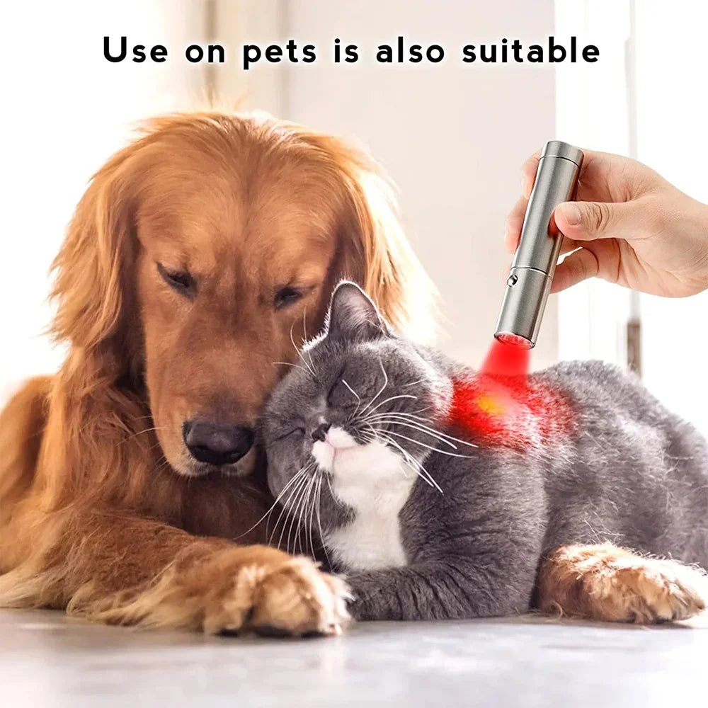 Red Light Therapy Device Cold Laser Physical Treatment 5 Wavelengths Near Infrared 940nm Light Therapy Skin Health Body Pain