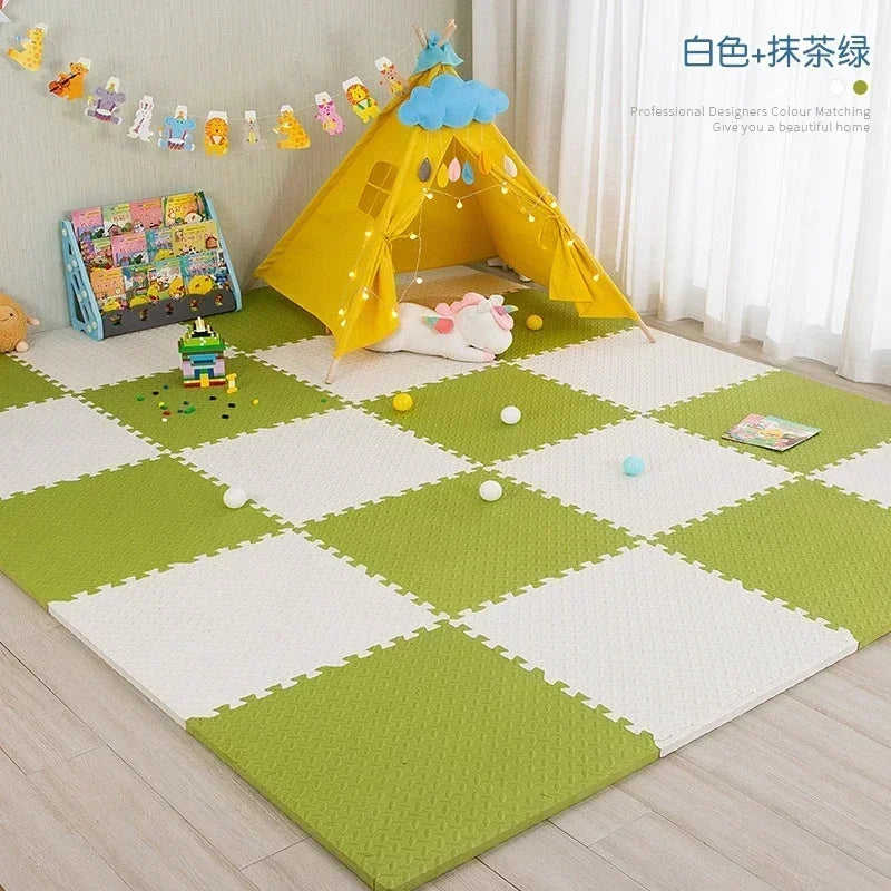 16/18Pcs Baby Puzzle Floor Kids Carpet EVA Foam Baby Blanket Educational Toys Play Mat Rubber Crawling Mat playmat 30x30x1CM New