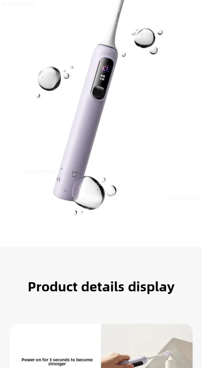 New Xiaomi Mijia Sonic Sweep Vibration Electric Toothbrush Pro Intelligent Tooth Surface Recognition Digital Display Reminder