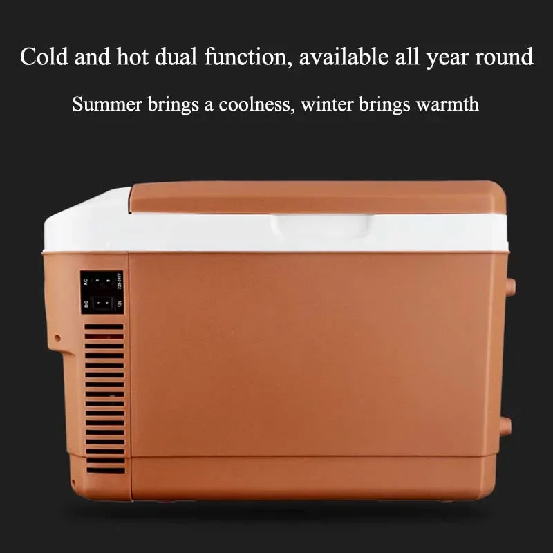 8L Car Home Dual-use Refrigerator Small Refrigerated Refrigerator Cold And Hot Dual Energy Refrigerator Fridge Mute Low Noise