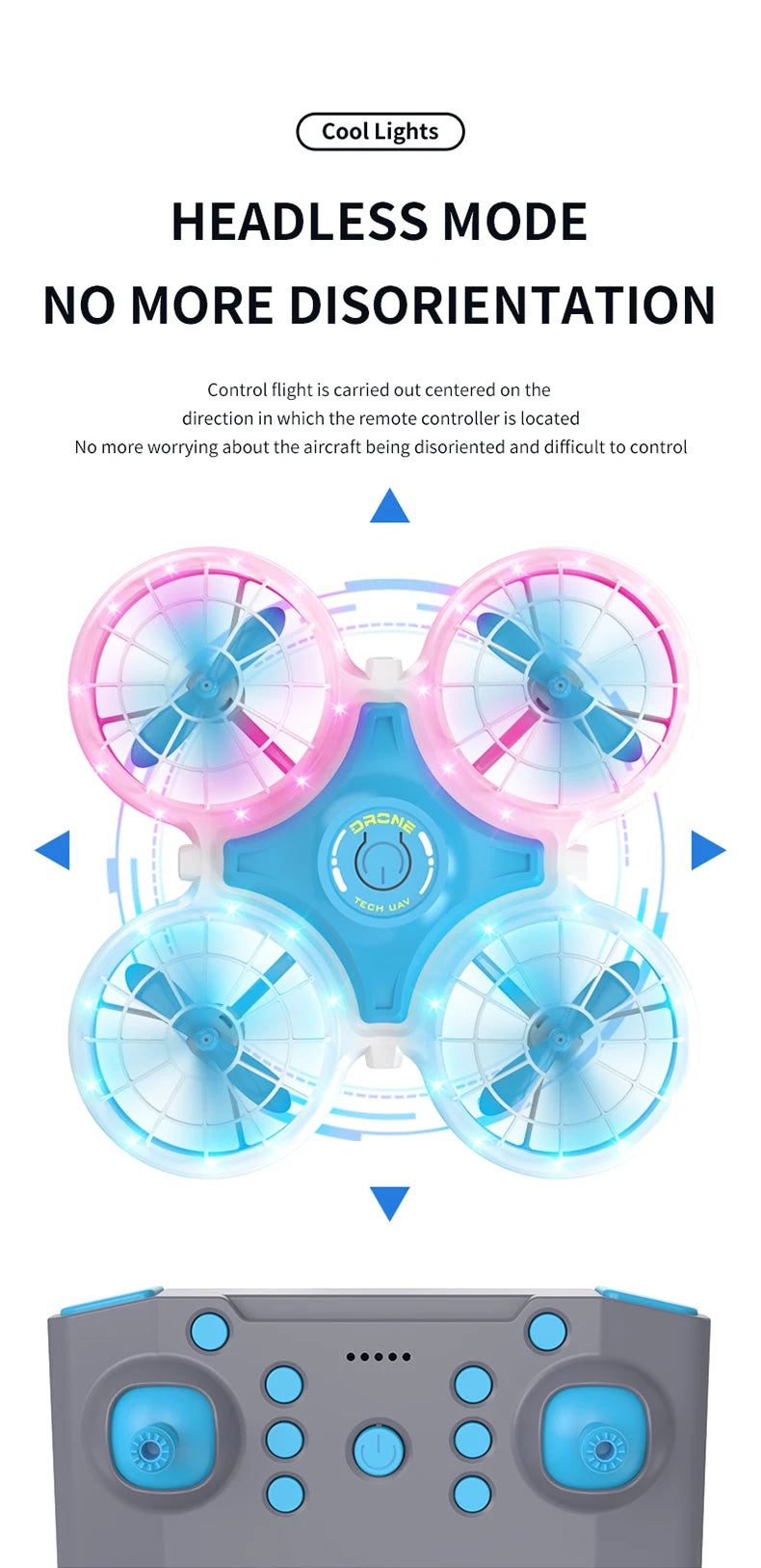 Mini Drone Flash 3D Flip 2.4G 4CH Remote Control Helicopter Altitude Hold Rc Quadcopter Aircraft Kid Toys For Children Christmas