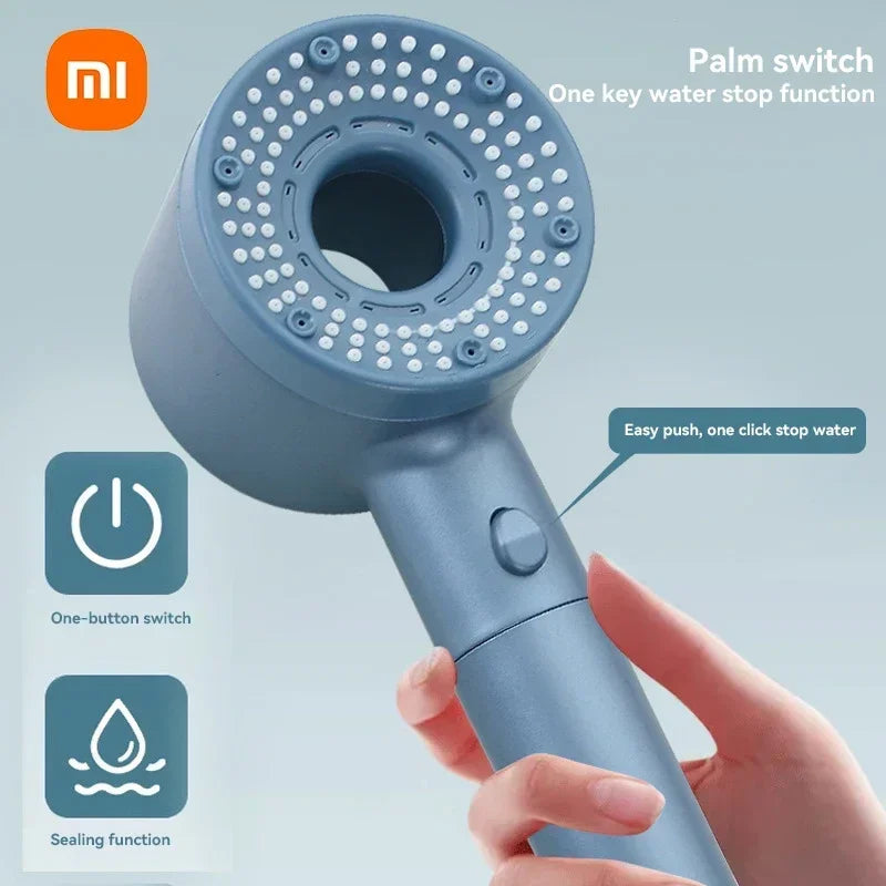Xiaomi 5-Modes Shower Heads High Pressure Mijia ShowerHead Set Portable Rainfall Faucet Tap Bathroom Bath Home Bathroom Upgrade