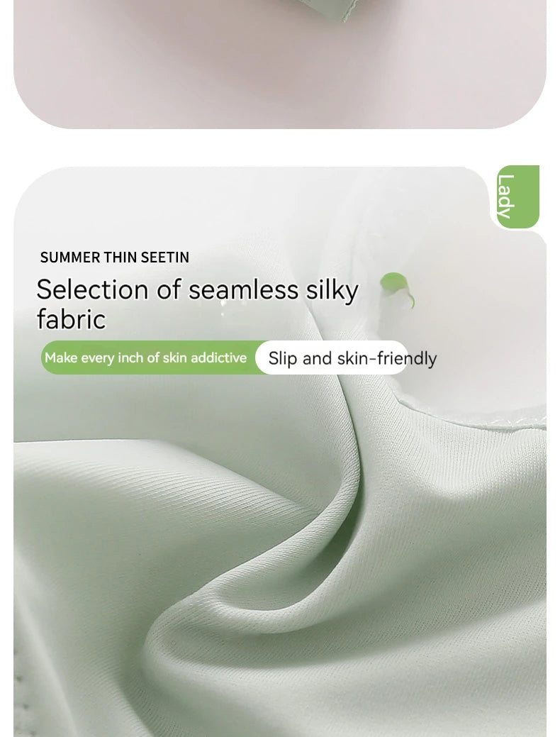 New Pregnant Women's Front Open Button Breastfeeding Bra Women's Large Steel Ring Free Bra Traceless Thin Comfortable Bra