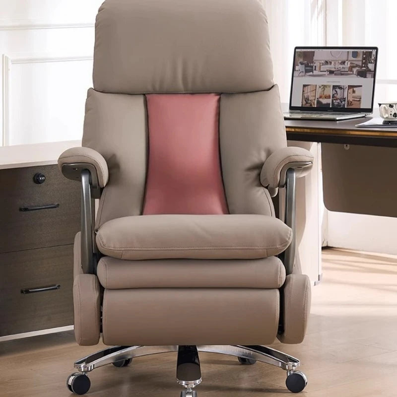 Swivel Luxury Boss Chair Electric Massage Executive Modern High Quality Chair Aesthetics Comfortable Bureau Meuble Furniture