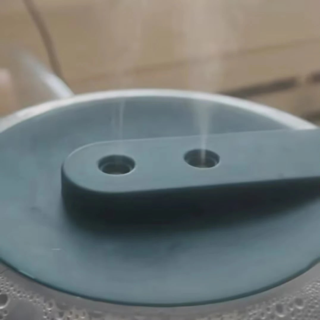 Air Humidifier Aroma Humidifier Double Spray Port Essential Oil Diffuser USB Water Humidifier with Light for Home Office