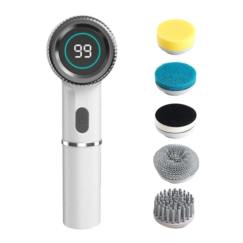 Zai Xiao Bathroom Professional Cleaning Automatic Handheld Rechargeable Electric Cleaning Brush Kitchen Dishwashing Pot Shoe Bot