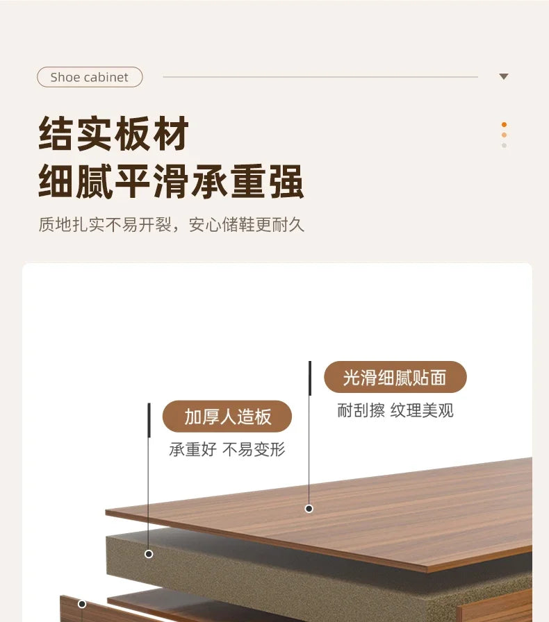 Entrance Hall Organizer Shoe Cabinet Storage Mobile Living Room Shoe Shelf Shelves Space Saving Archivadores Home Furniture