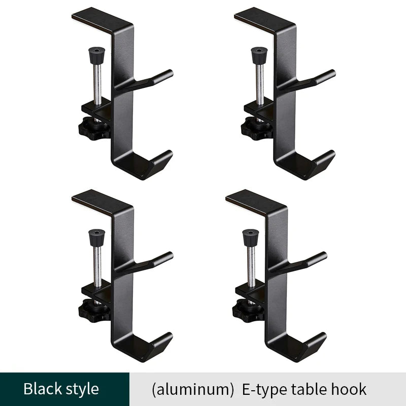 1pcs Punch-free Desk Hook Adjustable Desk Edge Hook Multi - Functional Gaming Headset Hanging Hook Home Office Organizer