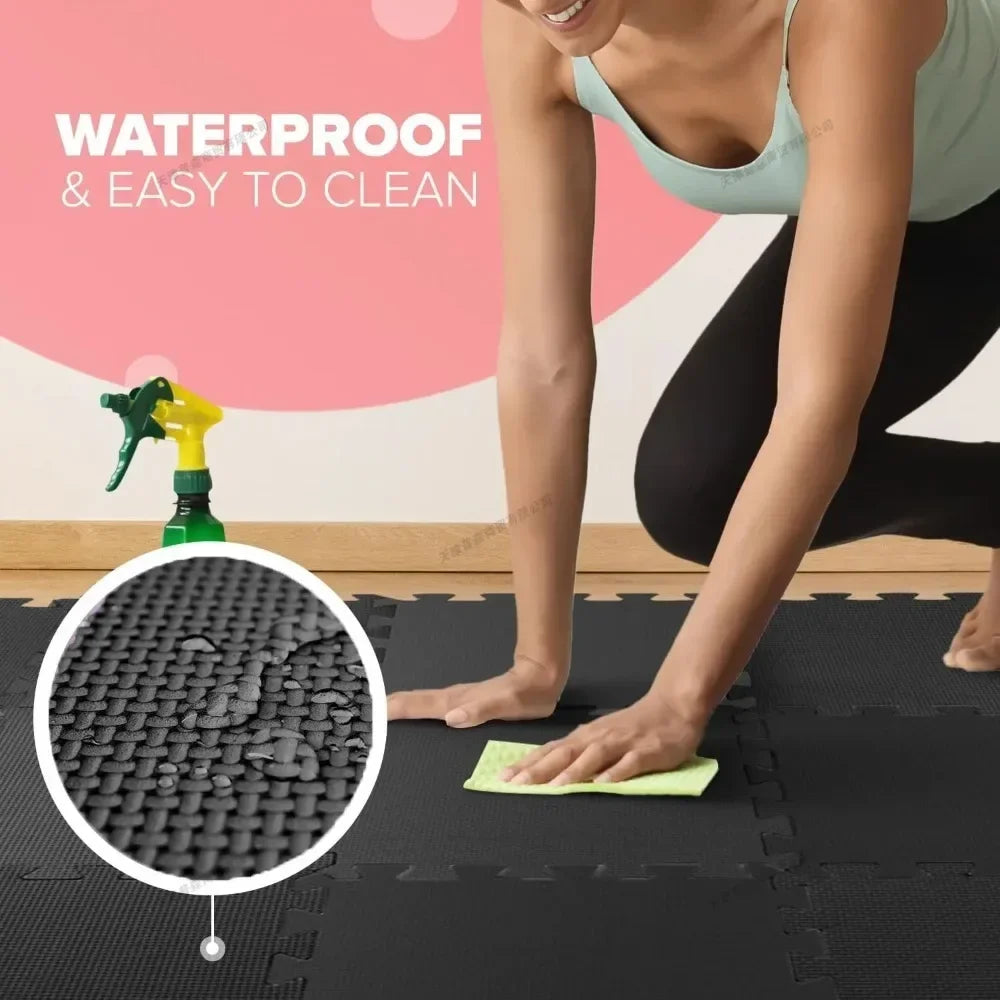 16Pcs EVA Foam Interlocking Puzzle Mat Baby Play Mat Gym Floor Rug Baby Toys Baby Play Gym for Playroom Floor Carpet Home Decor