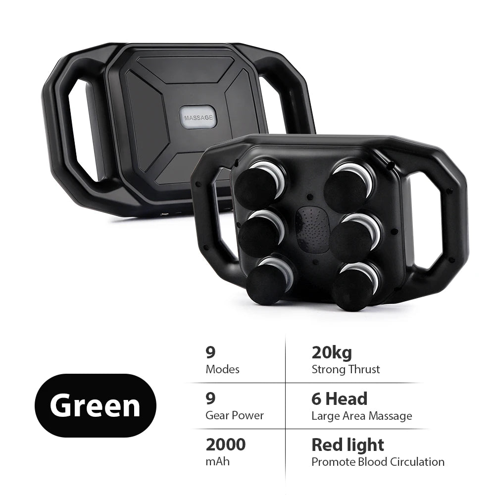 66-head Fascia Gun High Frequency Vibration Body Massage Gun Back Massager Waist Massager Neck Shoulder Thigh Fascia masajeador