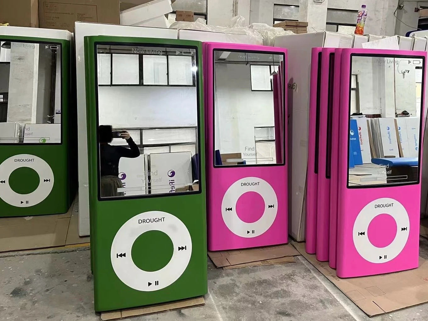 Nordic Standing Decorative Mirrors Floor Big Luxury Princess Big Decorative Mirrors Living Room Espejos Para Pared Furniture