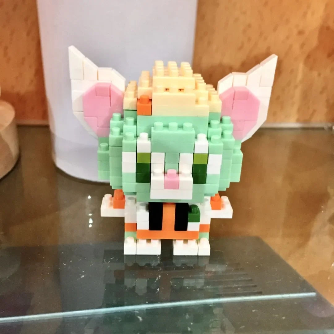 Disney Stitch Building Blocks Anime Kawaii Cartoon mini Action Children's Figures Blocks Bricks Assemble DIY Toys Gift for Kids