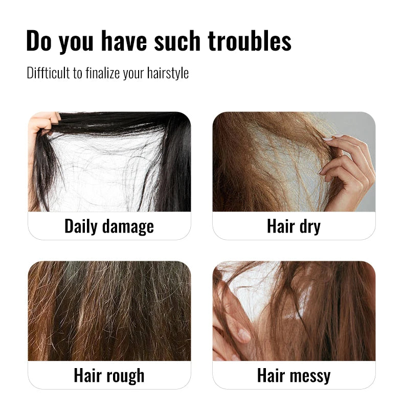 KSKIN Hot Sale Hair Straightener 2 in 1 Brush Multifunctional Professional Hair Flat Iron Hair Comb