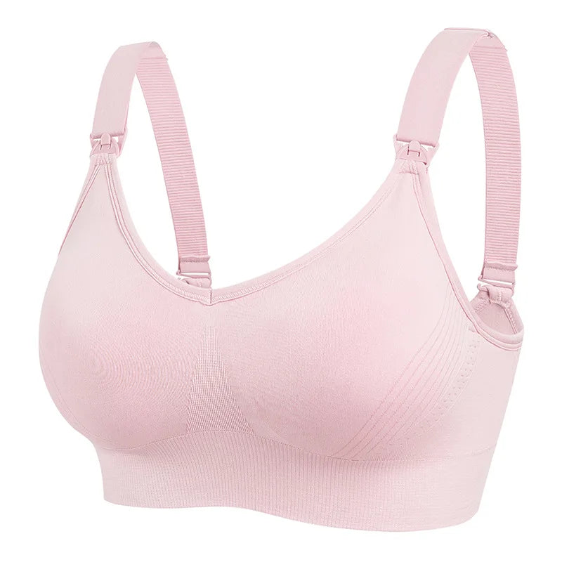 1pcs Maternity Nursing Bras Pregnant Women Skinny Breastfeeding Clothing Underwear  Female Breathable Push Up Bra