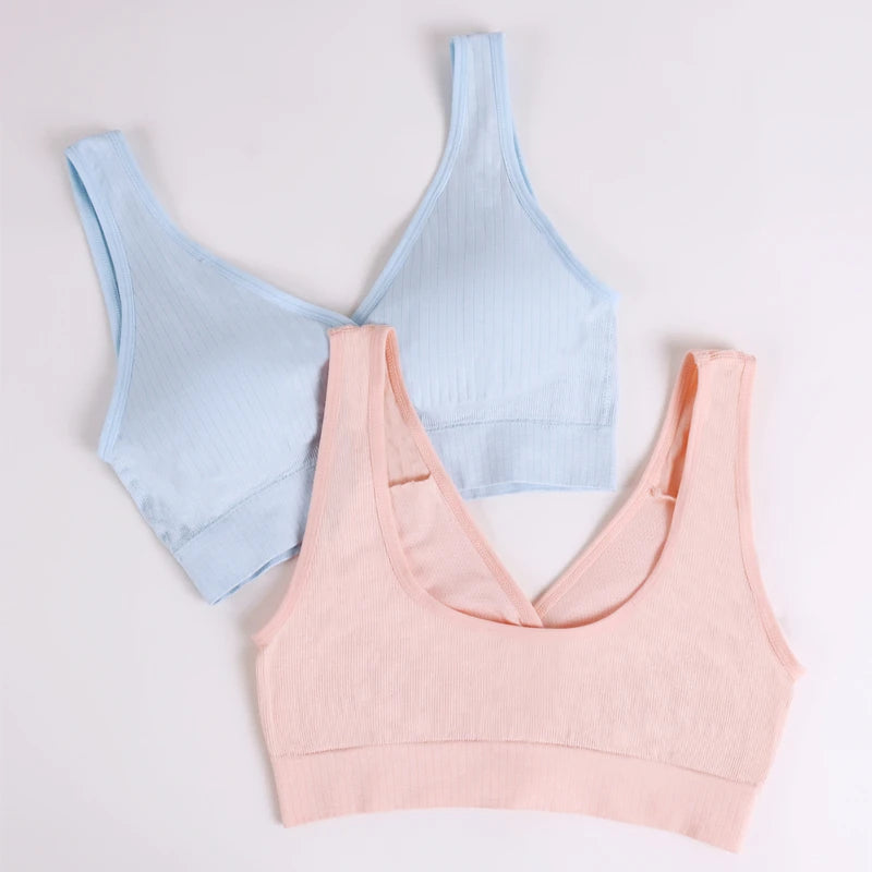 Soft Breastfeeding Bra 3D Structure Support Seamless Pregnant Women Sleeping Bra Maternity Underwear Wireless Gather Nursing Bra