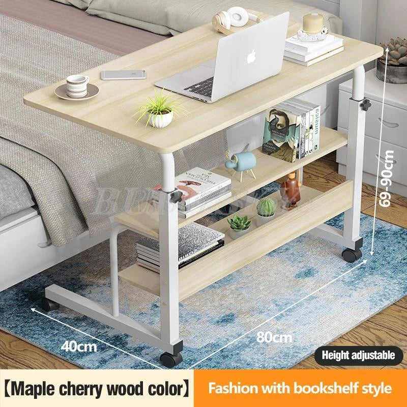 Simple Laptop Desk Lazy Bed Desk Learning Simple Small Table Learning Table Movable Bedside Adjustable Portable Laptop table