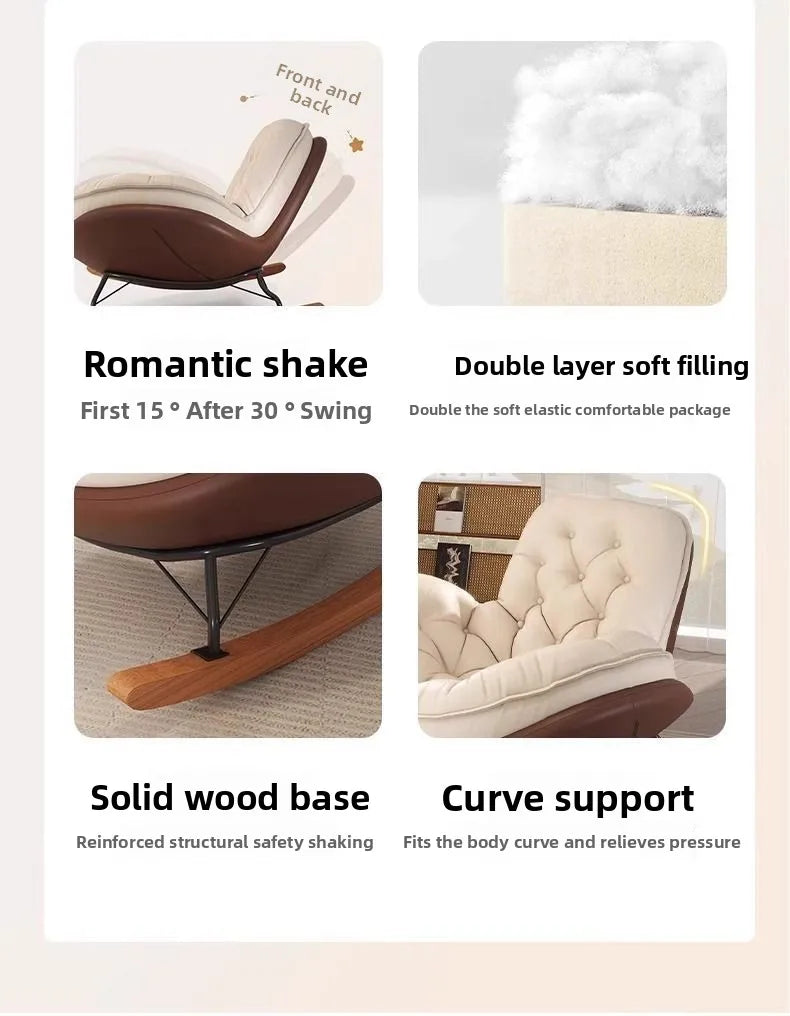 Furnished Lazy, Sofa, Penguin, Rocking Chair, Recliner, Balcony, Outdoor, Home, Bedroom, Leisure Chair, Living Room, Chair