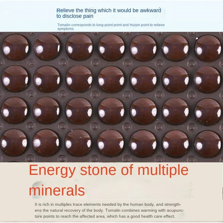 220V healthcare Korea germanium tourmaline massage mat Mix jade mattress electric heating therapy pad cushion best 45x80cm