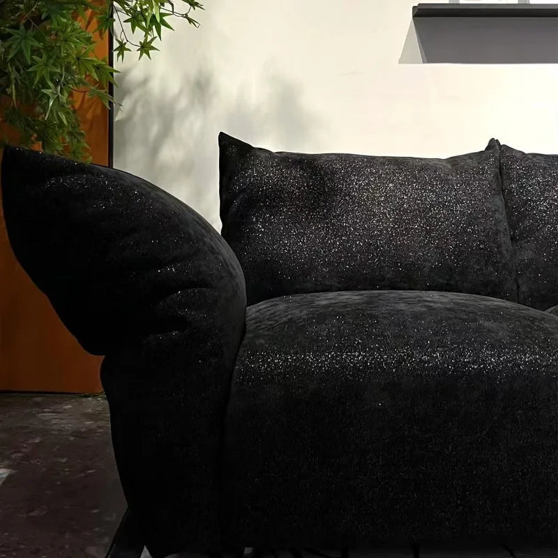 Minimalist Black Living Room Sofas Oversized Japanese Individual Living Room Sofas Lounges Lazy Divano Soggiorno Home Furniture