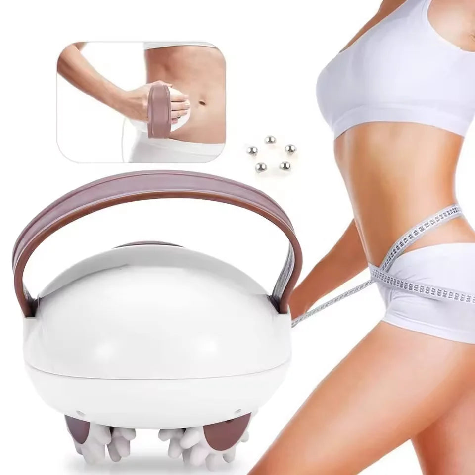Electric Body Massager Adjustable Full Body Slimmer  Concealment Roller Massager 3D Anti-Cellulite Control Device