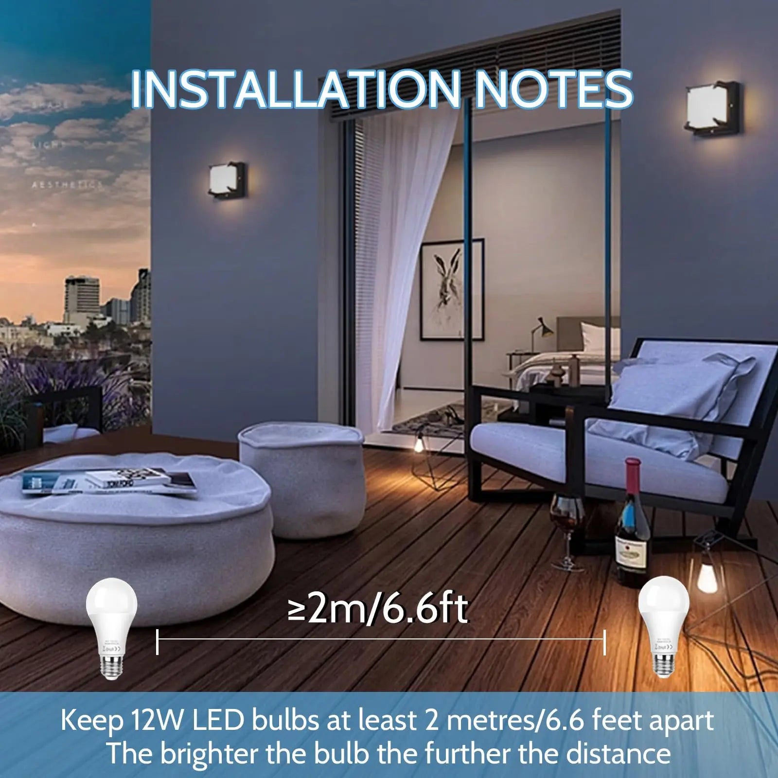 E27 LED Bulb 12W 220V Microwave Radar Motion Sensor Lamp Built-in Light Detection Auto On for Home Living Room Stairs Hallway