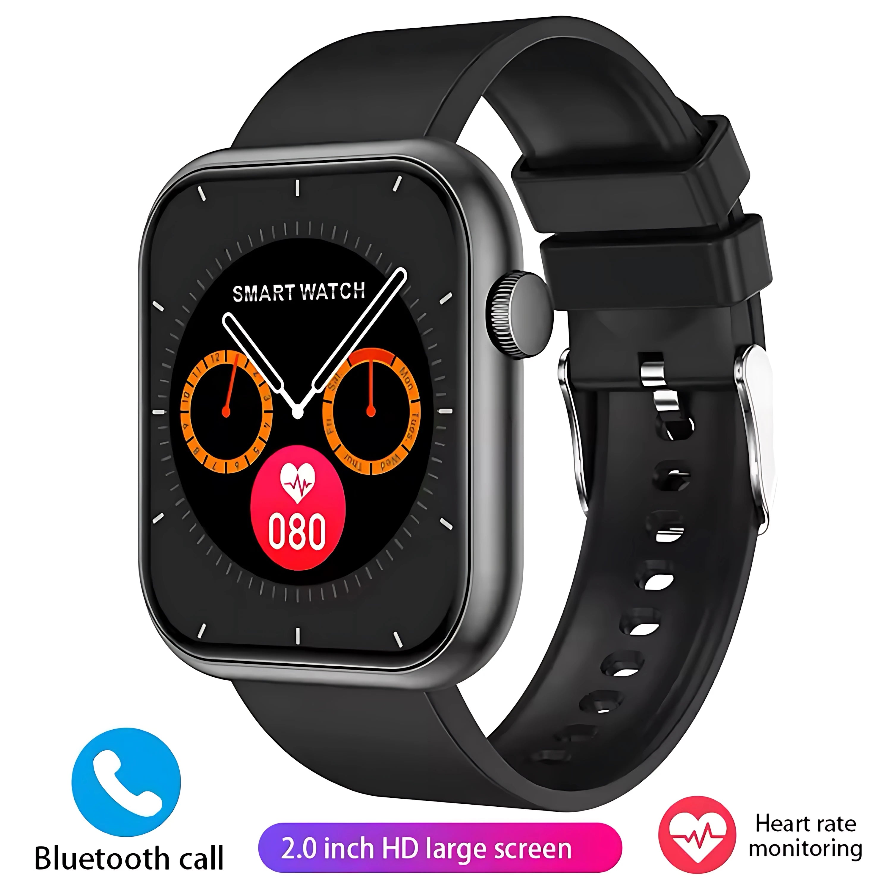 2025 New Watch 10 NFC Bluetooth Call Smart Watch Women Men Heart Rate Voice Assistant 100+Sports Ladies Smartwatch For Xioami