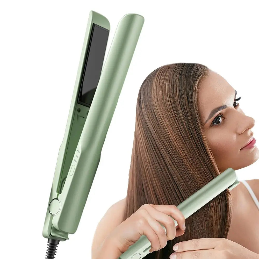 J1 Electric Hair Iron Quick Heating Curling Iron For Wavy Hairstyle Iron Hair Styling Curler Straightener For Home School Travel