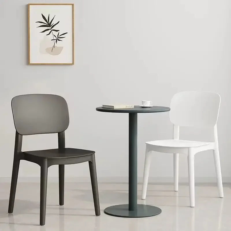 Hot Chair, Plastic, Household, Thickened, Restaurant, Backrest Chair, Commercial, Dining Chair, Modern, Simple, Comfortable