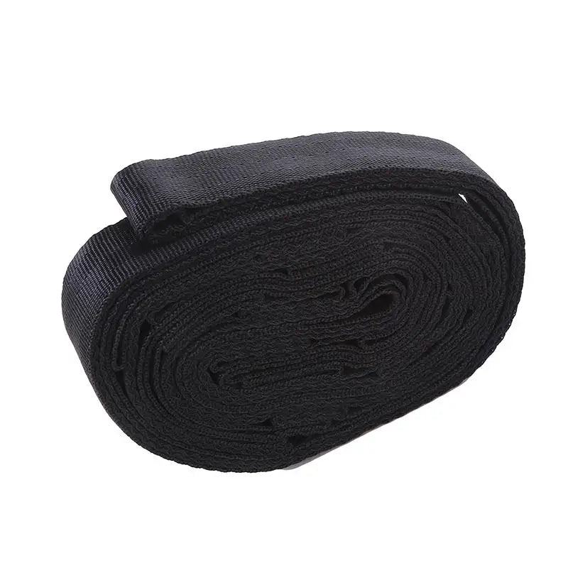 2pcs Hammock Straps, Special Reinforced Polyester Straps, 5 Ring High Load-Bearing Barbed Hammock Straps Outdoor Camping Picnic