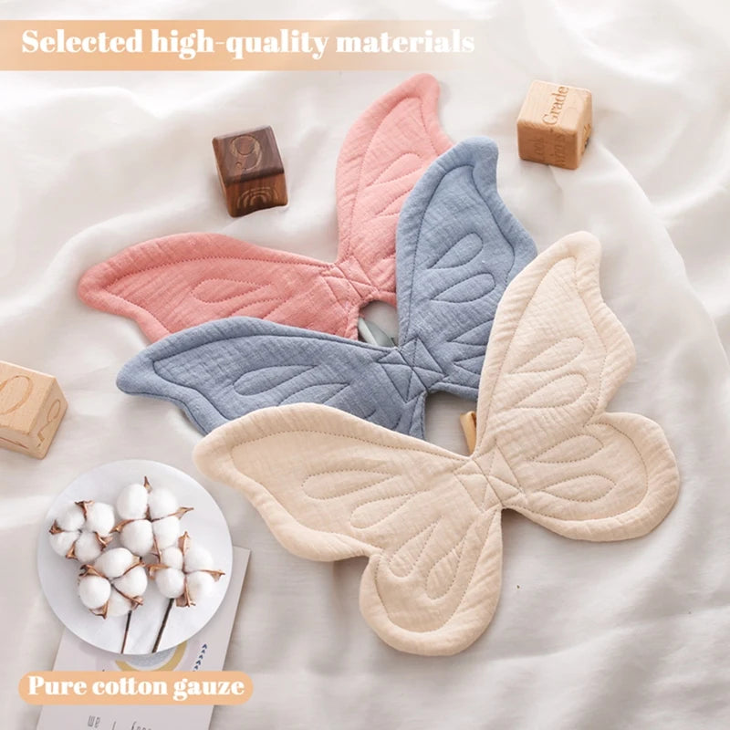 1Pc Infant Cotton Butterfly Back With Wings Photography Props Baby Birthday Party Decoration Accessories For Children Birth Gift