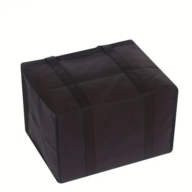 Large Capacity Insulated Grocery Bags Foldable Reusable Soft Cooler Bag Lightweight Hot Cold Takeout Food Delivery Bag