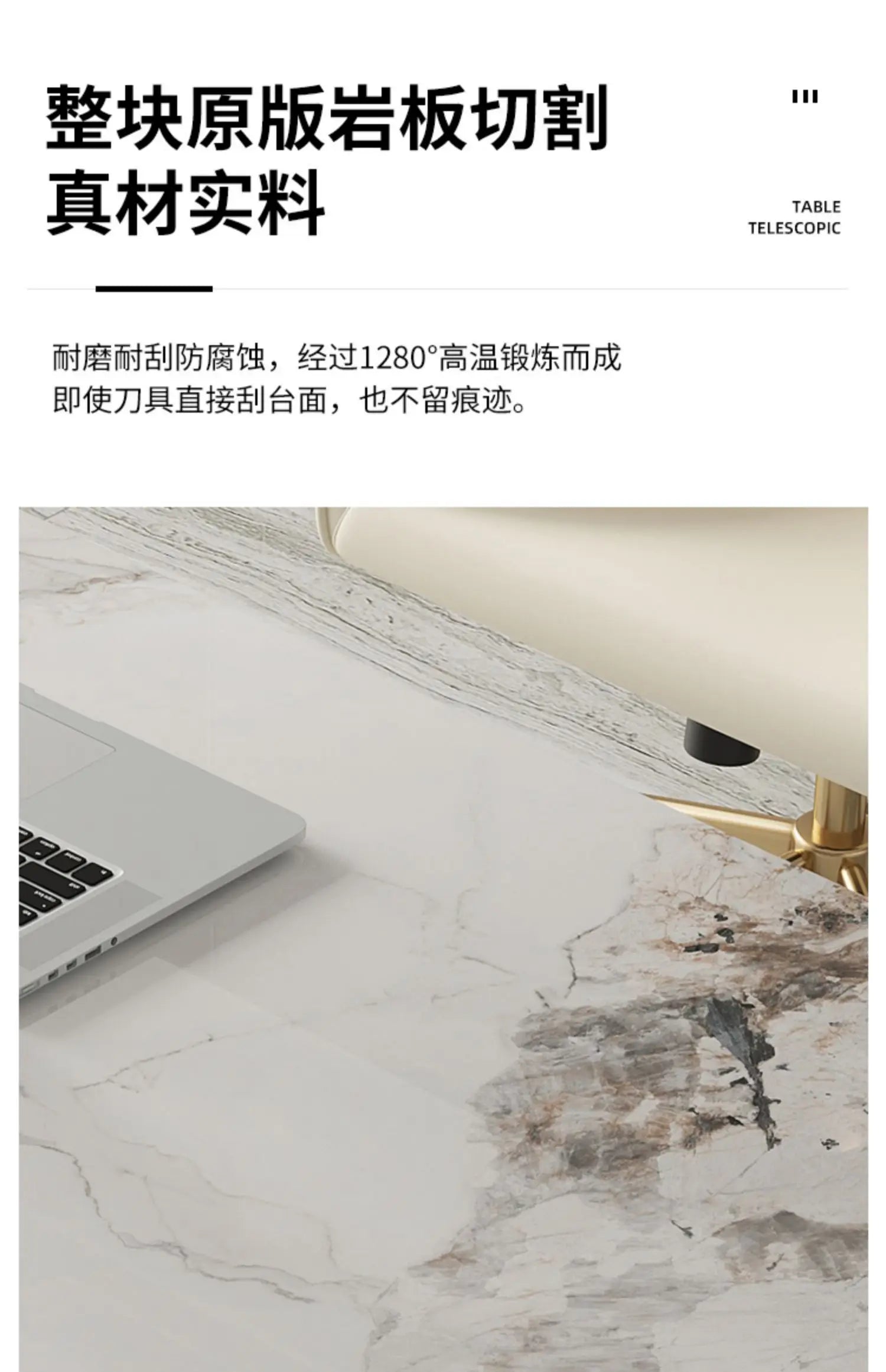 Nordic office desk with cabinets Modern high-end luxury countertop computer desk Elegant Design mesa para computador furniture