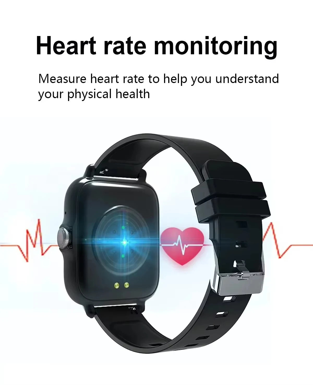Xiaomi NEW Smart Watch Women Men Lady Gift Sport Fitness Watches Heart Rate Monitor Waterproof Smartwatch For Phones Android IOS