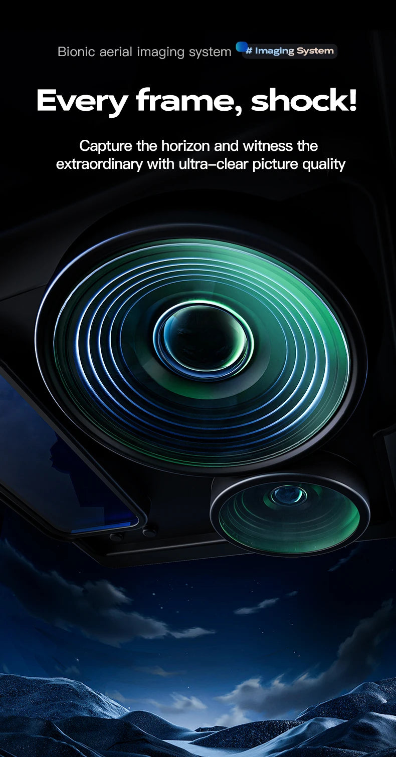 New Wing 6 Drone 8K Camera 3-Axis Gimbal WIFI Obstacle Avoidance FPV Brushless Touch Screen Remote Control Quadcopter Toys Gifts