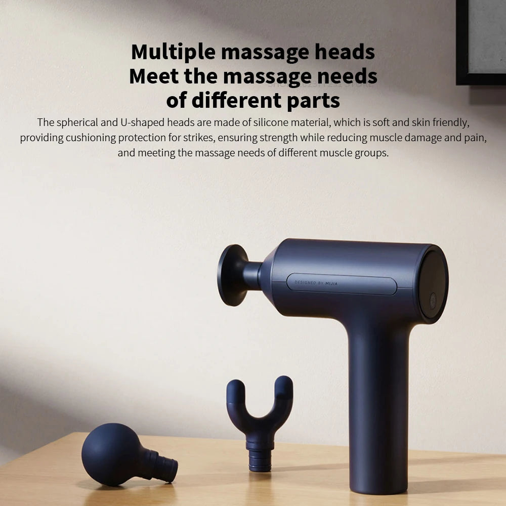 Xiaomi Mijia Fascia Gun 3 Strength Feedback 10mm Deep Relaxation 25kg Thrust 3 Gear Memory 2450mAh Sports Specific Massage Gun
