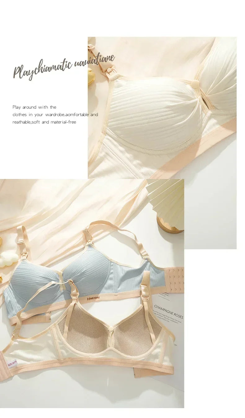 Breastfeeding Bras Maternity Nursing Bra for Feeding Nursing Underwear Clothes for Pregnant Women Soutien Gorge Allaitement