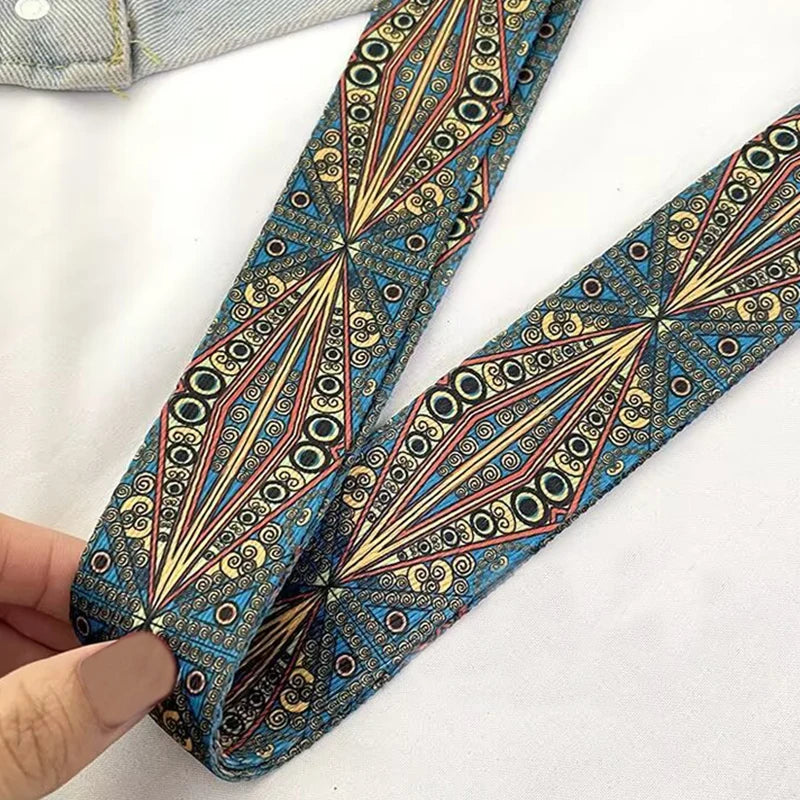 Neutral Style Men's and Women's Pu Tote Bag, Suitable for Travel and Photography, Single Shoulder Bag with Ethnic Style Strap