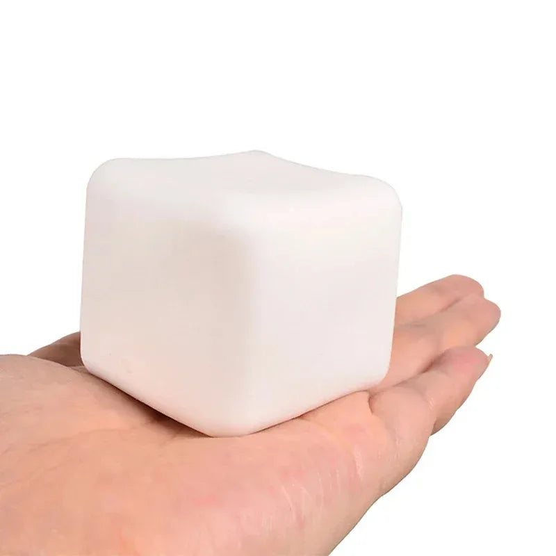 Cute Tofu Stress Balls  Sensory Toys Stress  Relief Fidget Toys squishy Dough Ball Gifts for Adults Children Best Gift