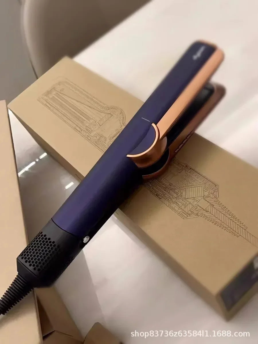 New Dry and Wet Flat Comb Portable Curling Iron Hair Salon Negative Ion Curling Iron Hair Dryer Straight Clip  Cepillo Rizos 다이슨