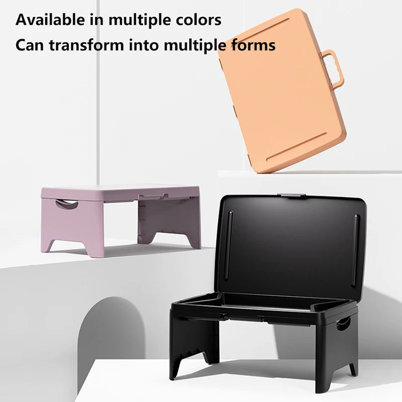 Portable Laptop Desk Foldable Working Table Notebook Computer Holder Car Living Room Sofa Bed Reading Tools TV Plays Homework