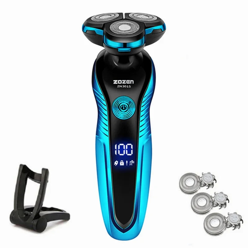 ZOZEN Electric Shaver Electric Razor Body Hair Clipper Cutting Shaving Machine for Men Women Beard Trimmer Washable Rechargeable