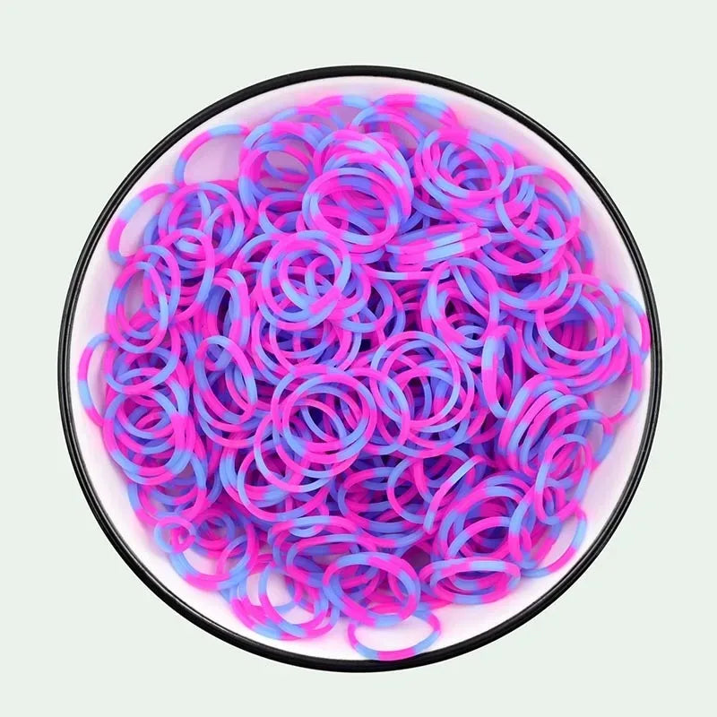 Loom Rubber Bands Refill Kit Premium Bracelet Making Kit for Kids Weaving DIY Crafting Toys Christmas Gift Children Toys