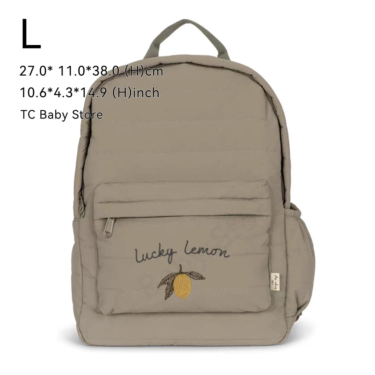 KS Baby Backpack Kids Schoolbag Kindergarten Bags Brand Cherry Lemon Children's Boys Girls Mom Traveling Storage Bag Wholesale