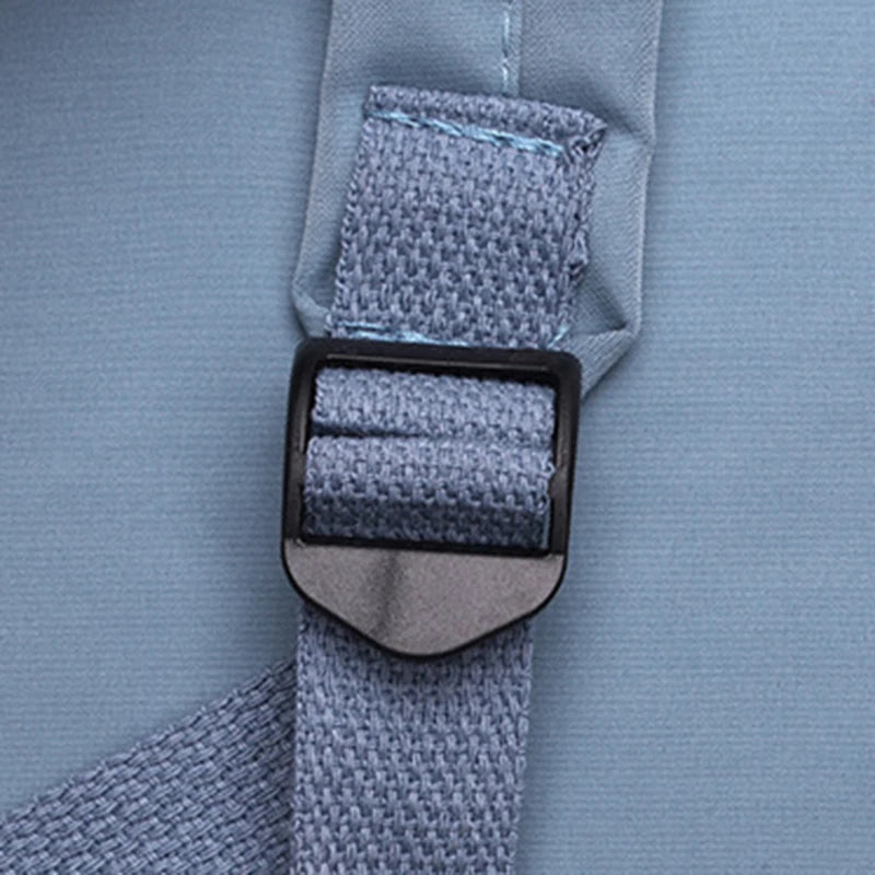 Women Schoolbag Waterproof Large Capacity School Backpack Smooth Zipper Solid Color Teens Girl Casual Daypack Bag Student Supply