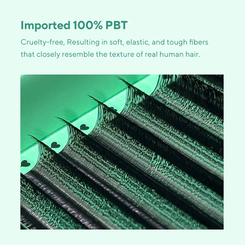 DIYDAY U-shaped 3D 4D 5D Eyelash Extension New Style U Shape W Bloom Lashes Premade Fans Lightweight Fluffy Mink Faux Eyelashes