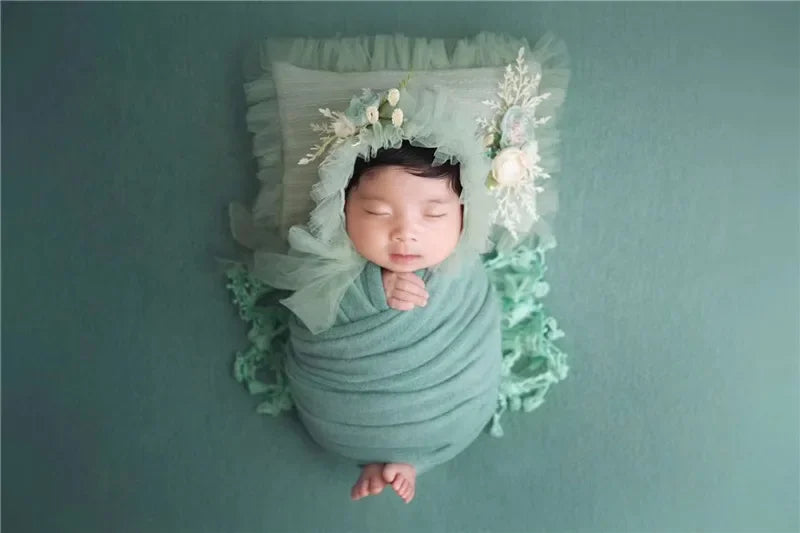 150X170 CM Newborn Photography Props Backdrop Wrap Set Soft Fabrics Shoot Studio Accessories Baby Posing Frame Blankets