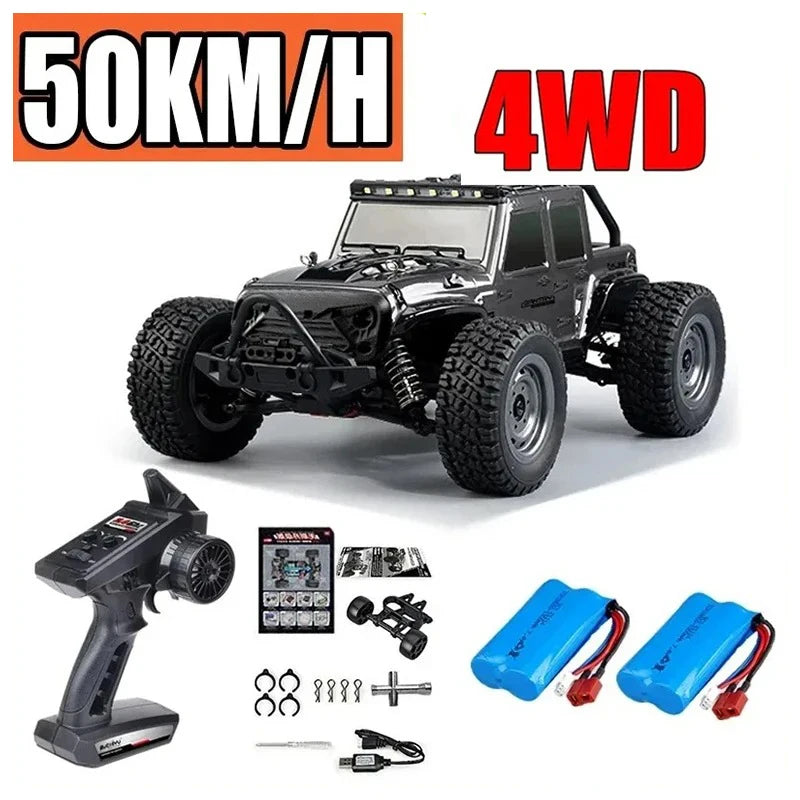 16103PRO 1:16 4WD RC Car with LED 2.4G Remote Control Cars 70KM/H High Speed Drift Monster Truck for Kids VS WLtoys 144001 Toys