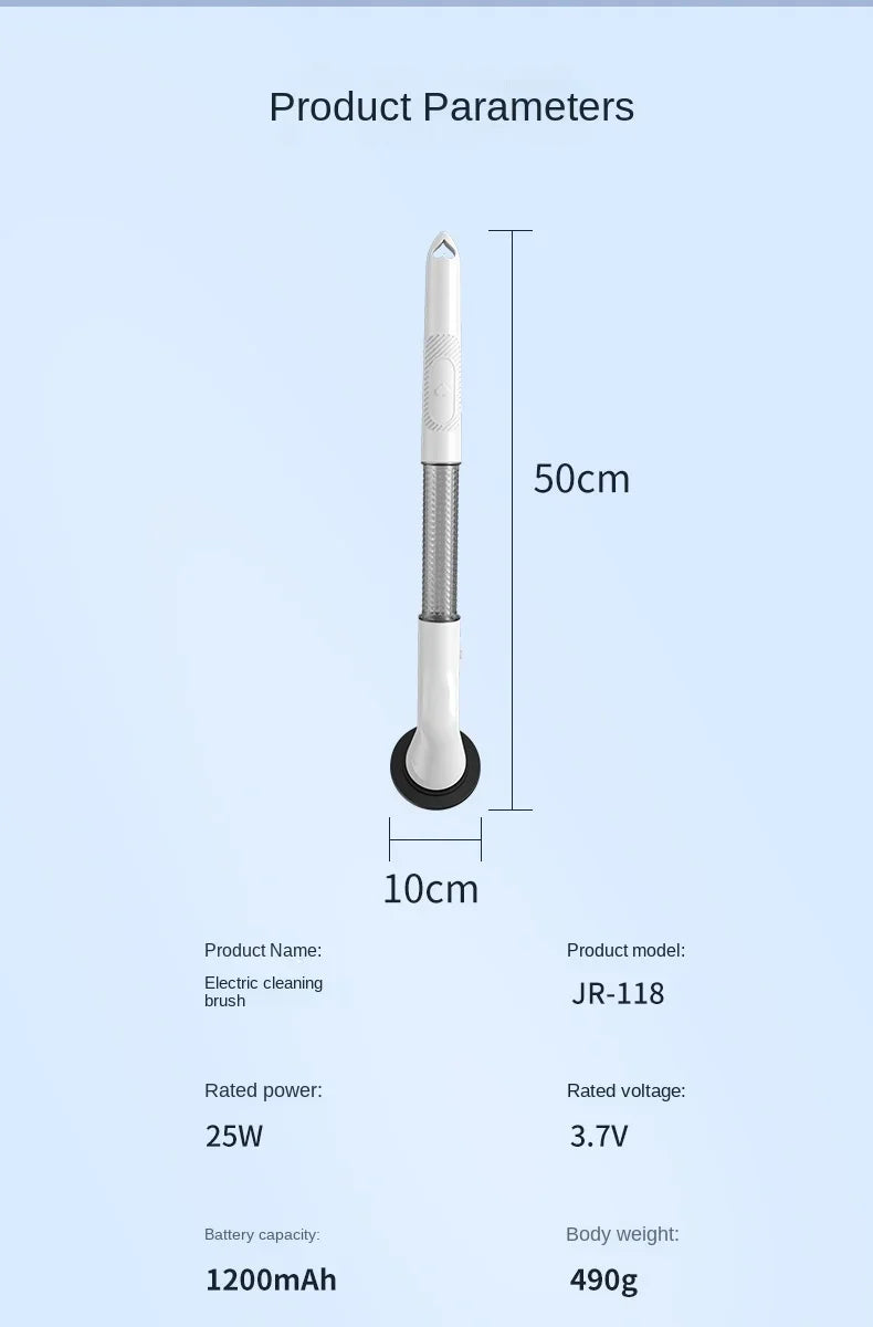New Style Electric Cleaning Brush 5 in 1 Electric Multi-functional Home USB Automatic Cleaning Brush for Kitchen & Bathroom