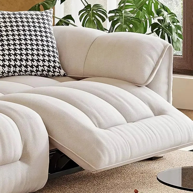 Italian Loveseat Electric Sofa Modern Luxury Designer Apartments Lazy Couch Recliner Sleeper Divano Soggiorno Furniture Home